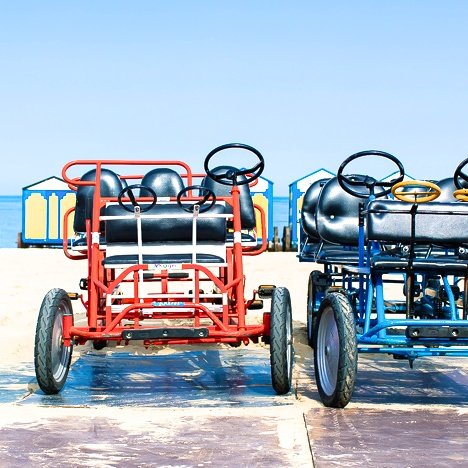Go-kart gratuit pendant un long séjour