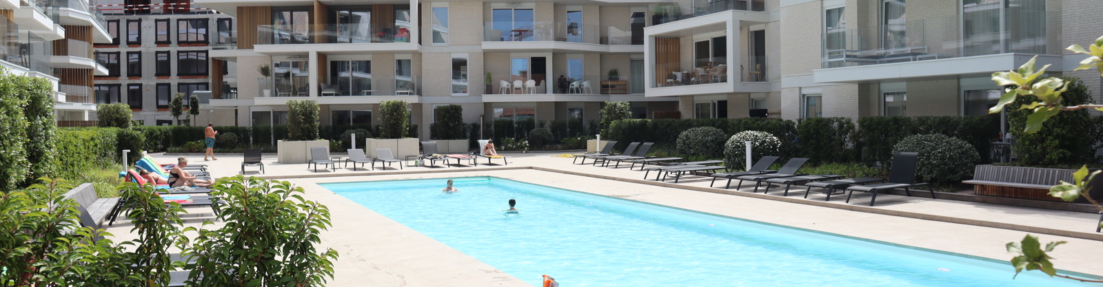 Appartementen met een zwembad
